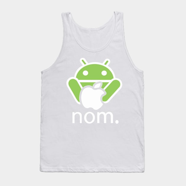 Droid Nom Tank Top by Faltra